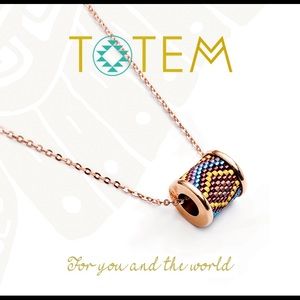 Azuni London barrel necklace - never worn